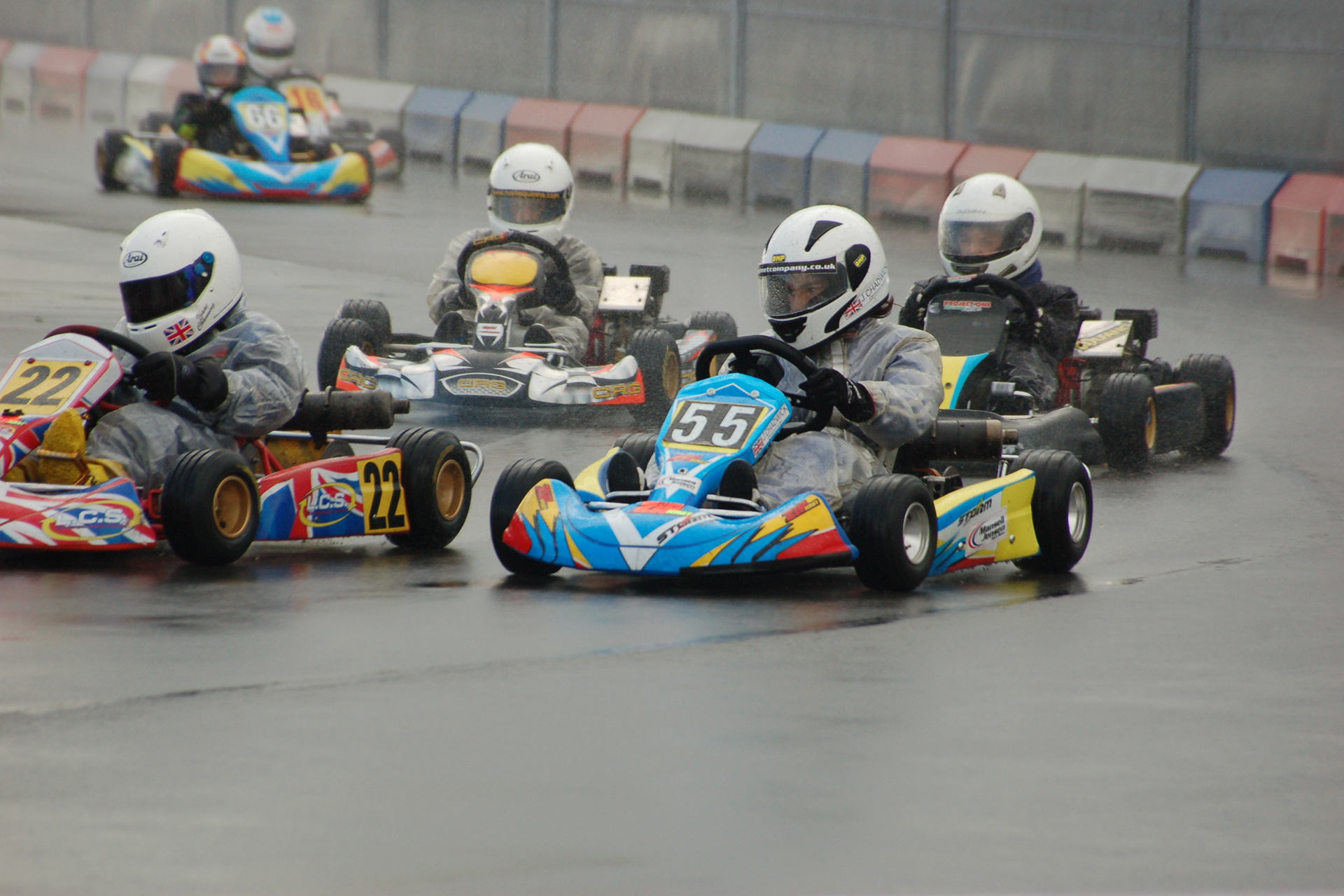 Jamie Chadwick racing go-carts in 2011